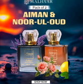 PACK OF 2 (AIMAN & NOOR UL OUD)(Both Unisex)